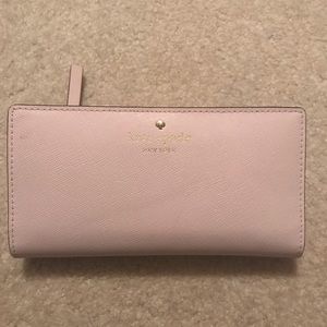 Light pink Kate Spade wallet